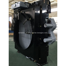 Trocador de calor de aleta de placa de alumínio para equipamentos elétricos